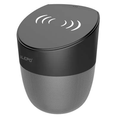 BT Speaker With Wireless Charger Use For Phone Edge All Qi-Enables Devices