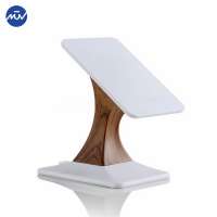 Italian Stylish Wooden 10W Magnetic Phone Holder Qi Charger Office Decoration